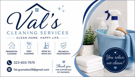 Val’s cleaning services