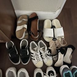 Name Brand Tennis Shoes $10 Sandles$5