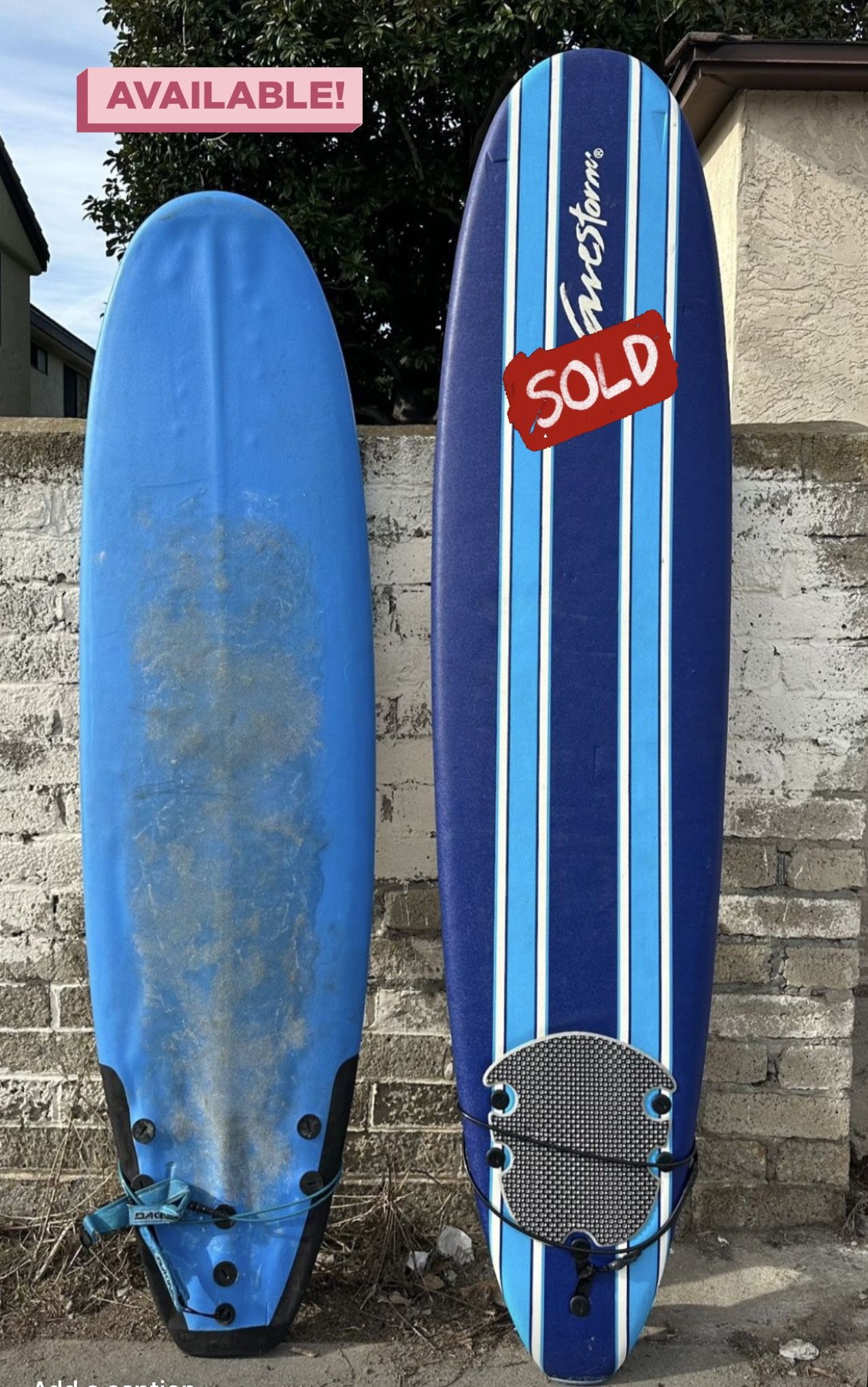 Wavestorm Foam boards/ Surfboards