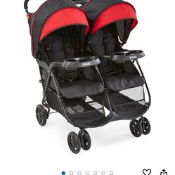 Light Weight Side By Side Double Stroller 