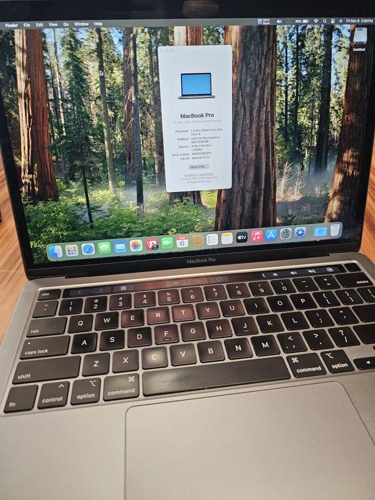 MacBook Pro 2020 Touchbar Version