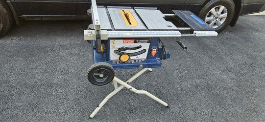 Ryobi Table  Sow With  Stand 10"