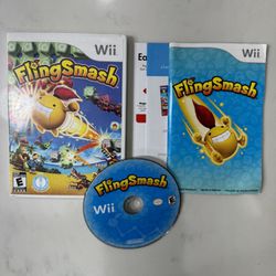 FlingSmash Scratch-Less Disc Nintendo Wii Video GAME