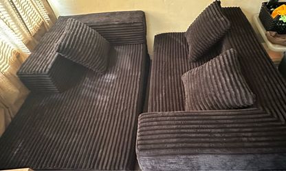 96" Boneless Couch for Living Room