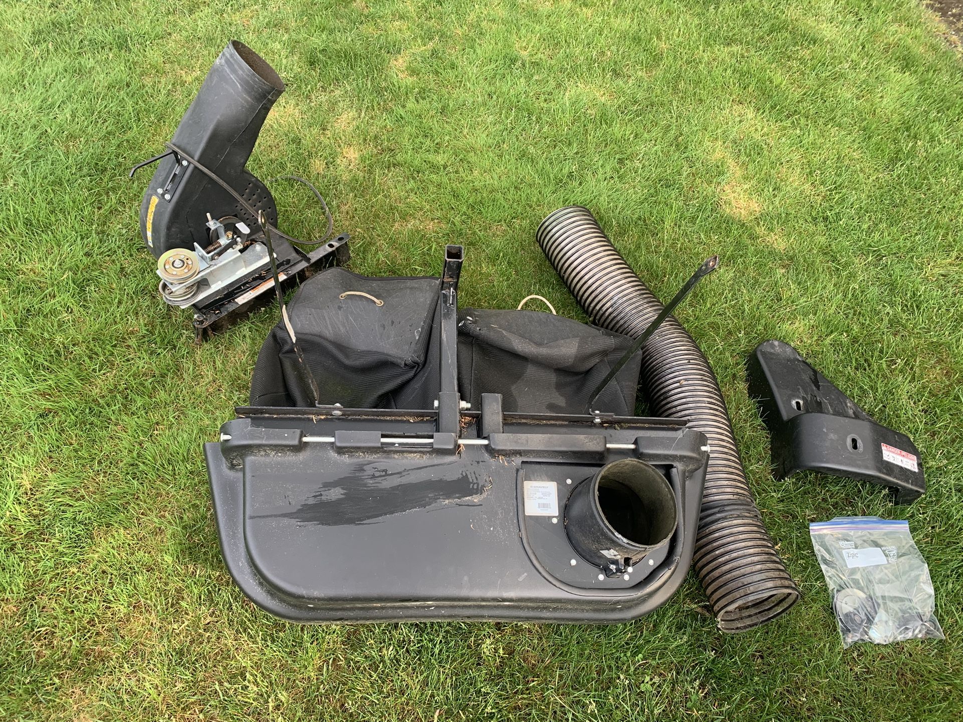 Lawn Mower Power Bagger