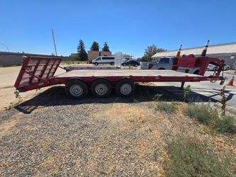 Triple Axle Equipment Trailer