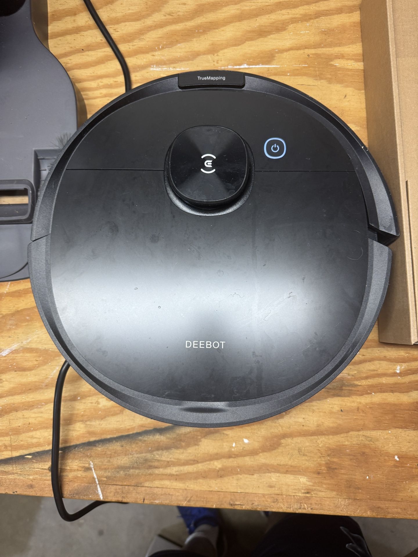 ECOVACS Deebot - N8+ Vacuum & Mop Robot with Advanced Laser Mapping and Auto-Empty Station - Black
