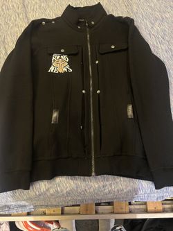 Original Hood News Men Jacket Zip-up (Size 2XL)
