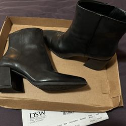 Black booties Size 6.5