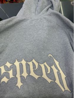 Godspeed OG Logo Sweatsuit V2 in Heather Grey.