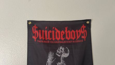 $uicideBoy$ tapestry/flag