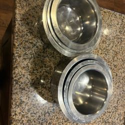 Set of 6 Stainless Steel Nesting Bowls