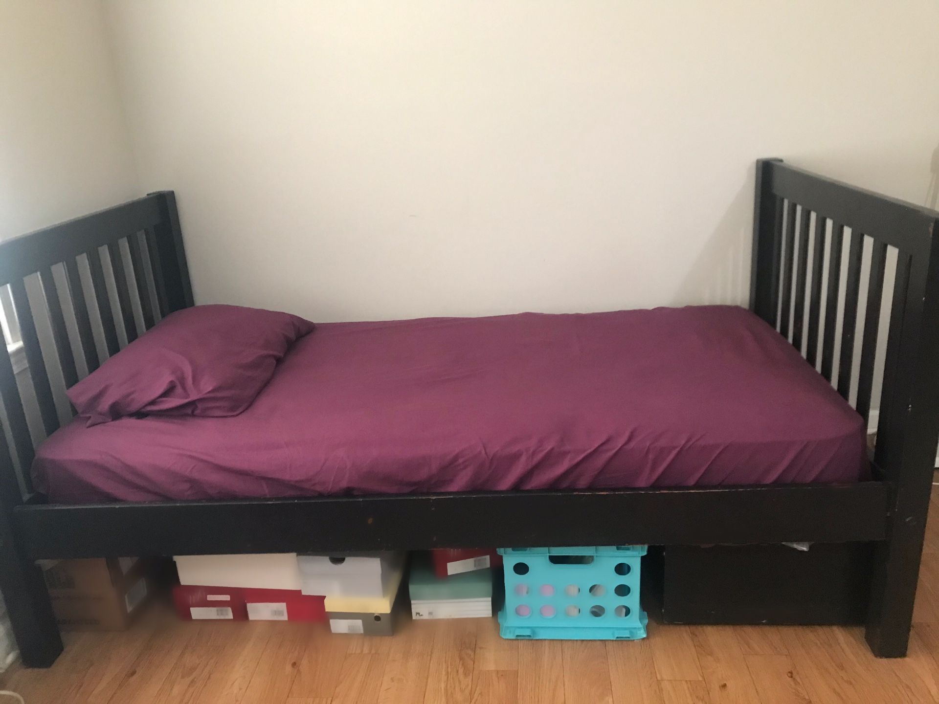 USED Keystone Espresso Stairway Bunk Bed With Storage/Trundle Unit for