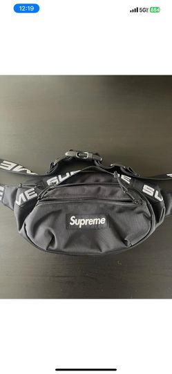 Supreme SS18 Waist Bag - black Rare