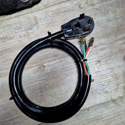  4-prong appliance power cord