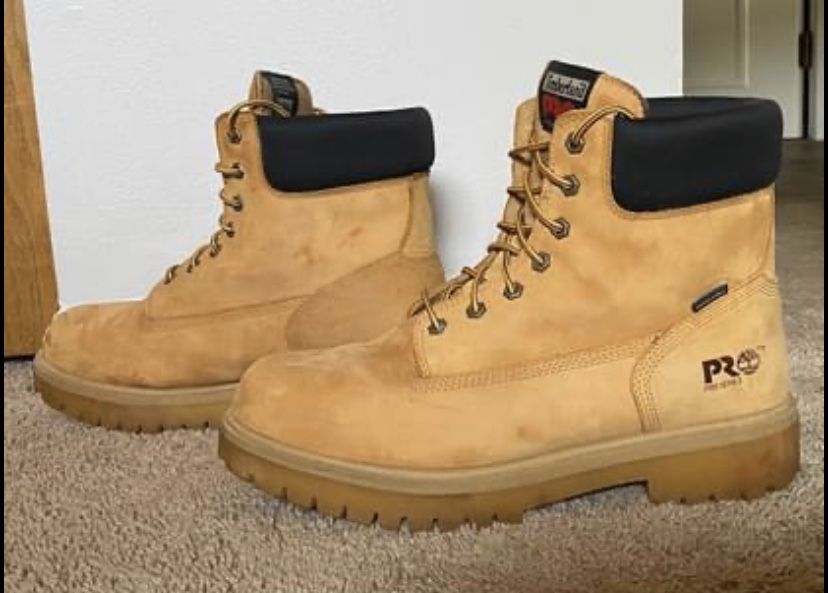 Men’s size 12 Timberland Pro Direct Work Boots