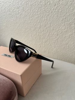 Miu Miu Black Sunglasses