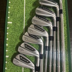 Callaway APEX Ai 200 Irons 4-PW, AW Dynamic Gold Mid 115 X100