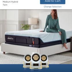 TEMPUR-ProAdapt® 12" Medium Hybrid Mattress