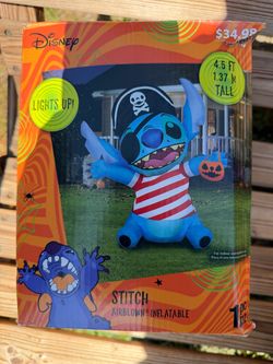 Disney Stitch Halloween Airblown Inflatable 4.5 FT
