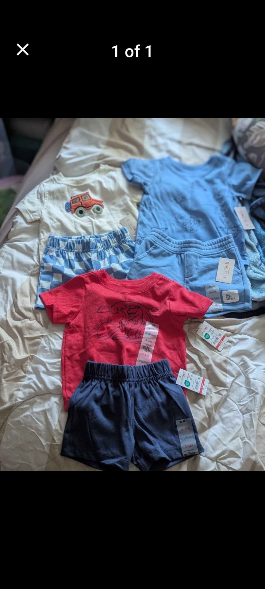 3 outfits 3-6 months