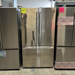 electrolux three door refrigerator counter depth