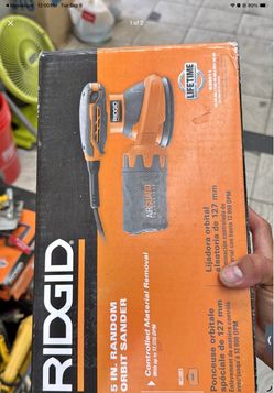 Ridgid cord orbital sander