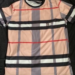 Burberry Silk Shirt Size Medium