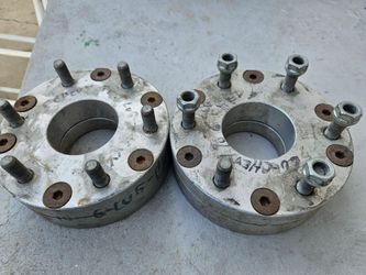 Custom wheel adapters 5 lug Chevy 6 lug Chevy