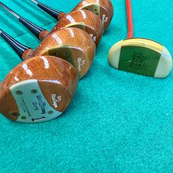 Disney Vintage Drivers Putter Golf Clubs Set