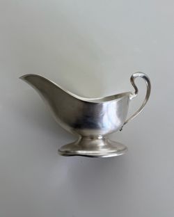 Vintage Silver Plated Gravy Boat