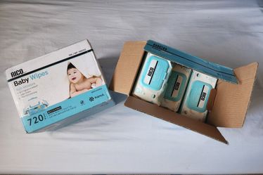 Rico Baby Wipes 2 Boxes (Read Description Below)