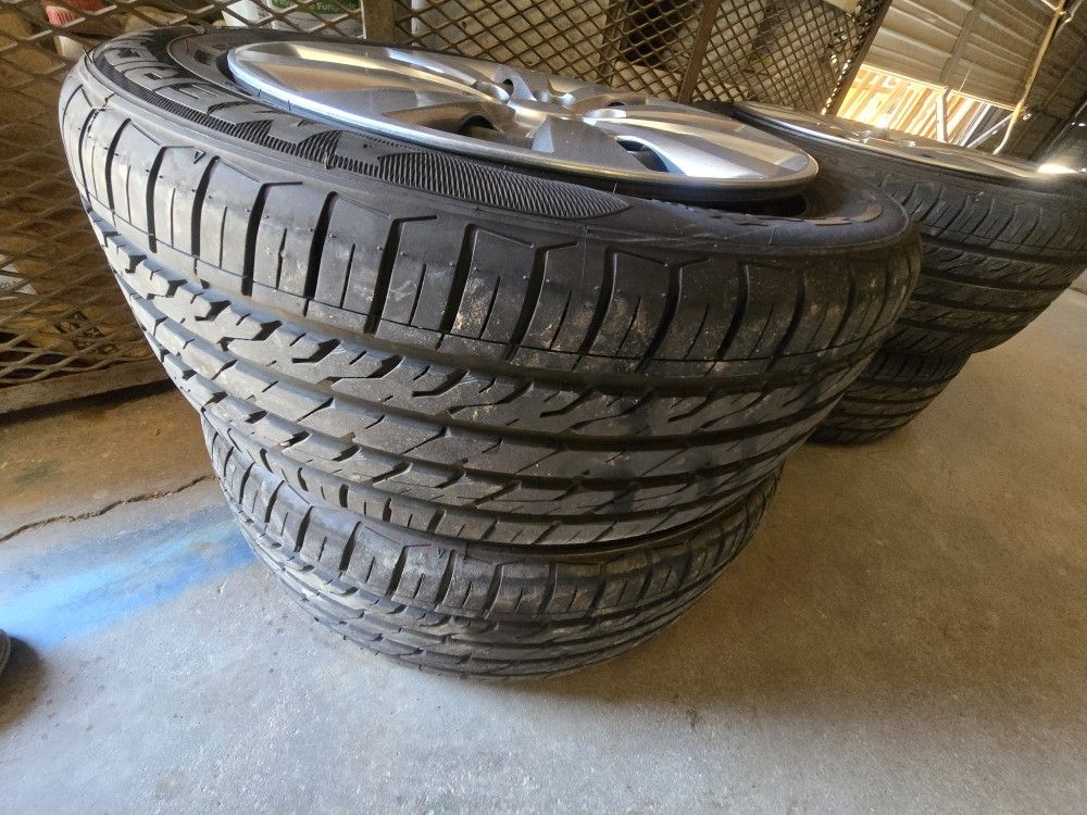 5x11.3 rims and tires