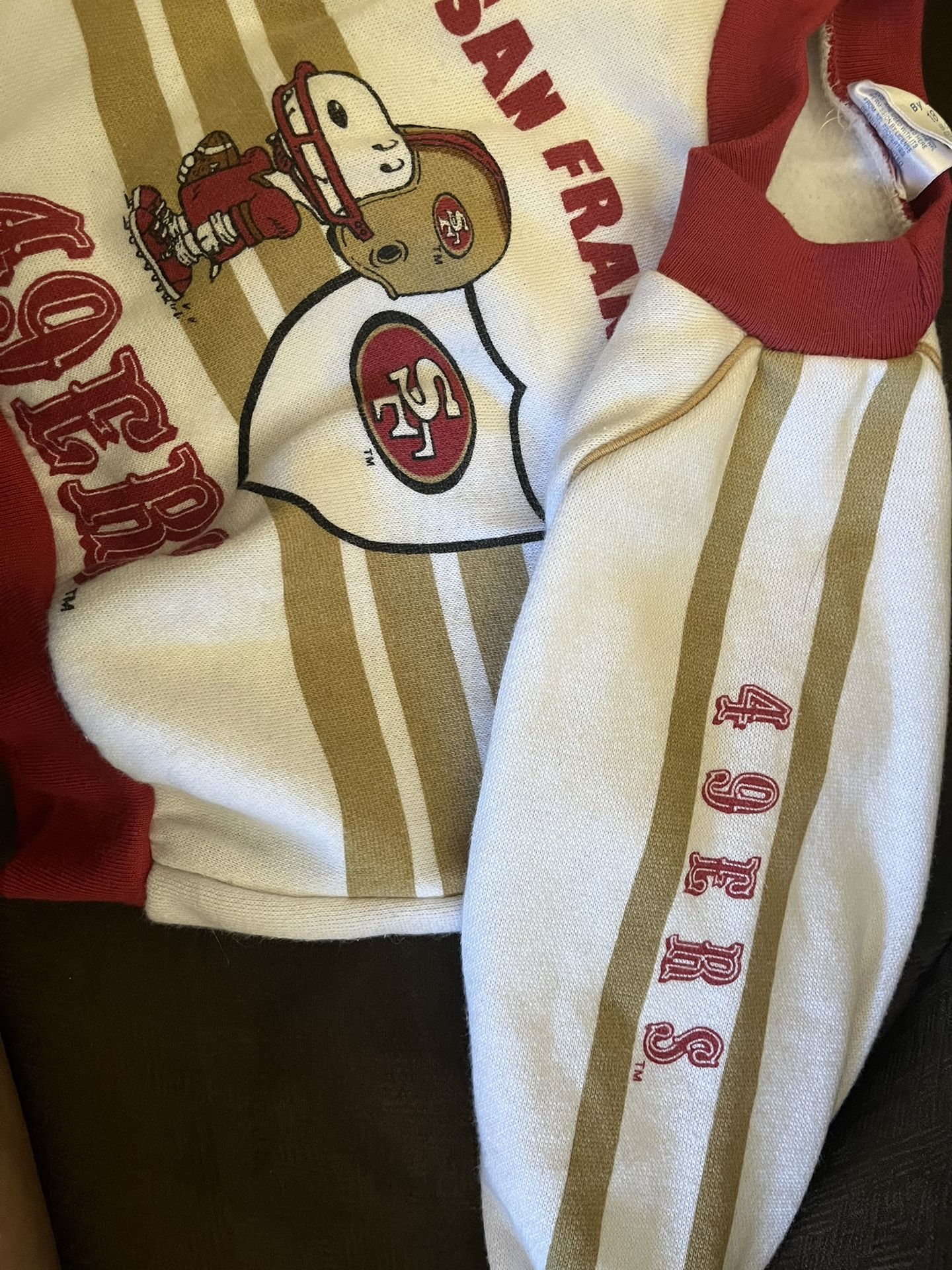 Vintage Snoopy 49ers Sweatshirt