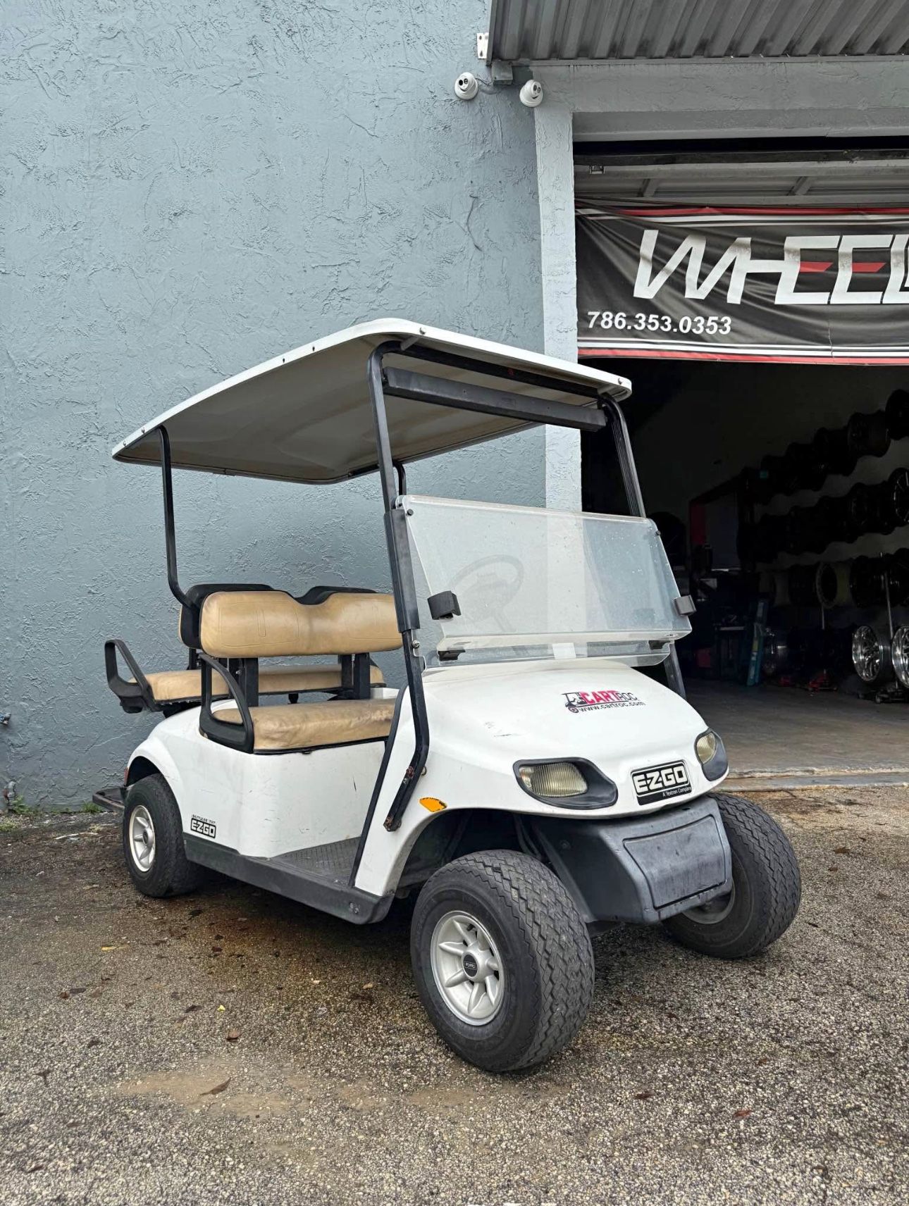 EZGO TXT48 Golf Cart - 48v Trojan Batteries (New)