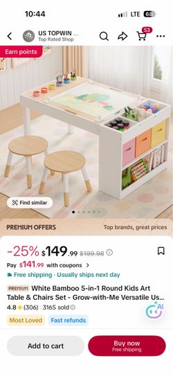 Kids Art Table