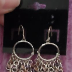 4 EARRINGS AND WATCH