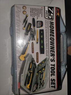 Performance Tool Tool Set, Homeowner's, 75 Piece