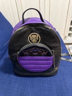 Black Panther Wakanda purple mini backpack #marvel #comiccon #superhero
