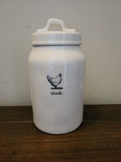 Rae Dunn Cluck Canister 