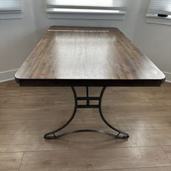 World Market Wood & Metal Table