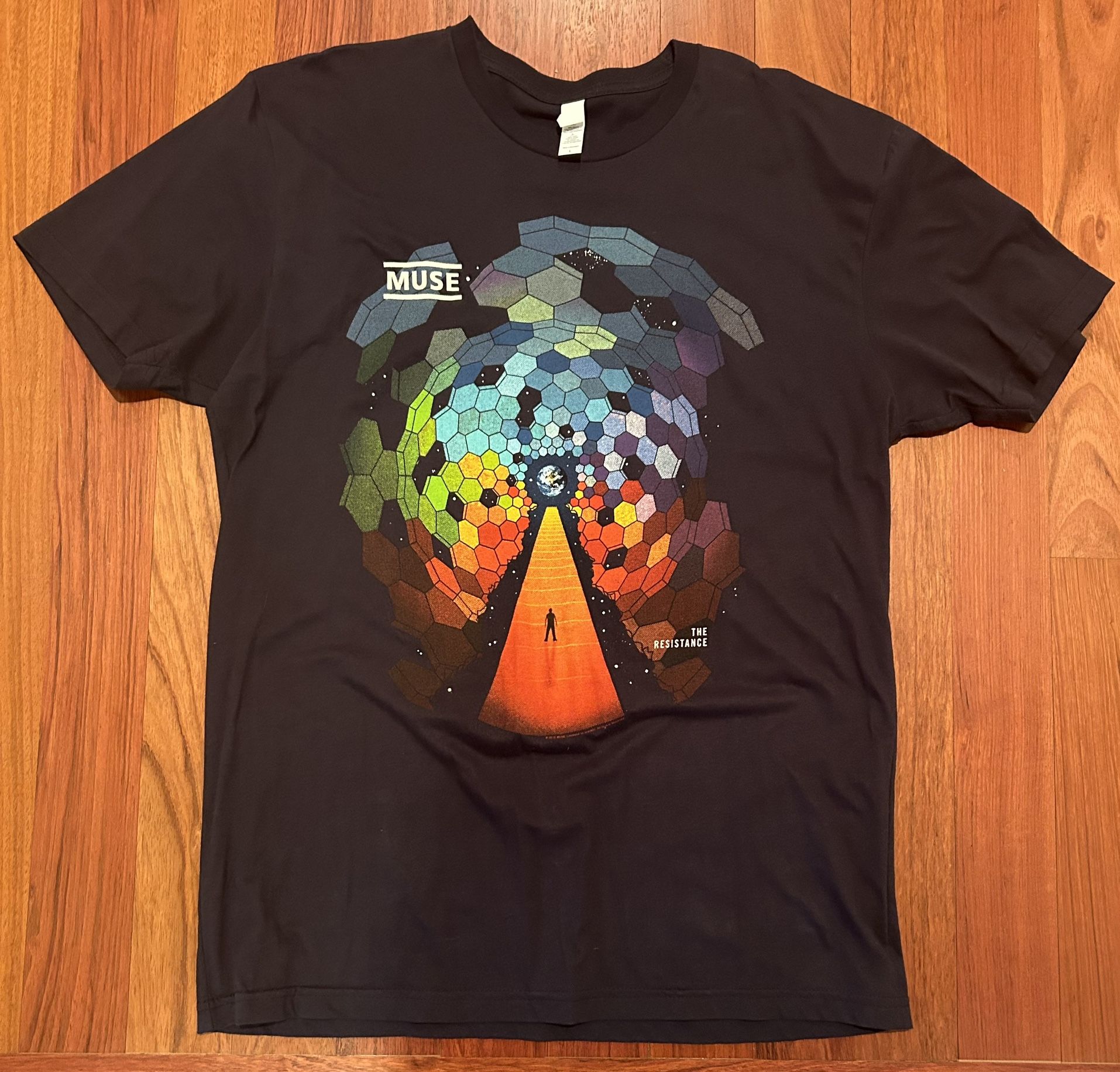 Vintage Muse 2010 The Resistance Concert T shirt