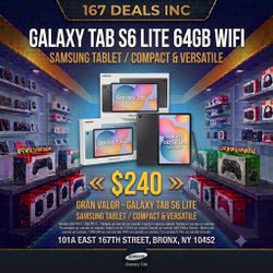 Galaxy Tab S6 Lite 64gb Wifi