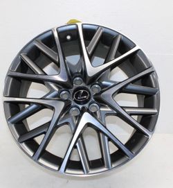Set of 4 2016 Lexus RC F sport rims RWD