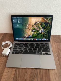 MacBook Air 13 (M1 chip / Latest OS 26 Tahoe) 8GB Memory Good Laptop (100% Battery)