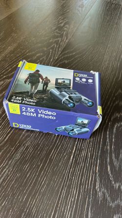 Digital camera binoculars, 2.5k video / 48M photo