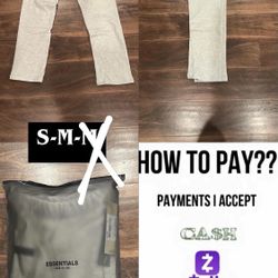 light Oatmeal Essential Sweats