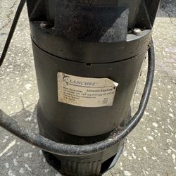 Lanchez 1.6 HP Submersible Sump Pump - Works