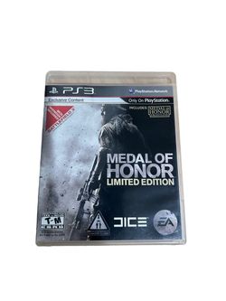 PS3 Medal of Honor Limited Edition
