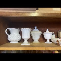 Vintage Milk Glass
